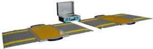 Quality Movable Weighbridge Heavy Duty Scale Lift Truck Weigh Scales wholesale