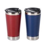 Double Wall 0.4mm Stainless Steel Thermos Cup Beer Mugs 600ml