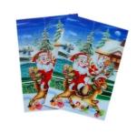 PLASTIC LENTICULAR flip effect pvc 3D Lenticular Card/3D Lenticular Card