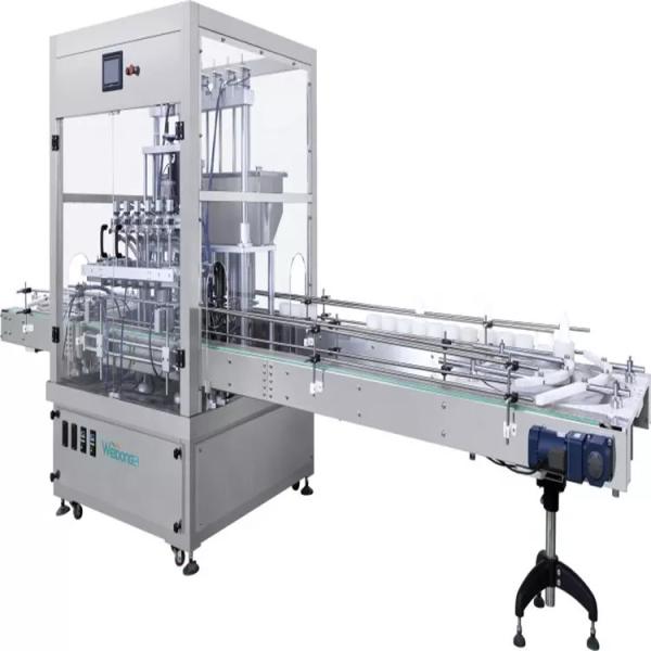 Cheap Multipurpose 220V Liquid Filling Machines , Cosmetic Automatic Bottle Filler Machine for sale