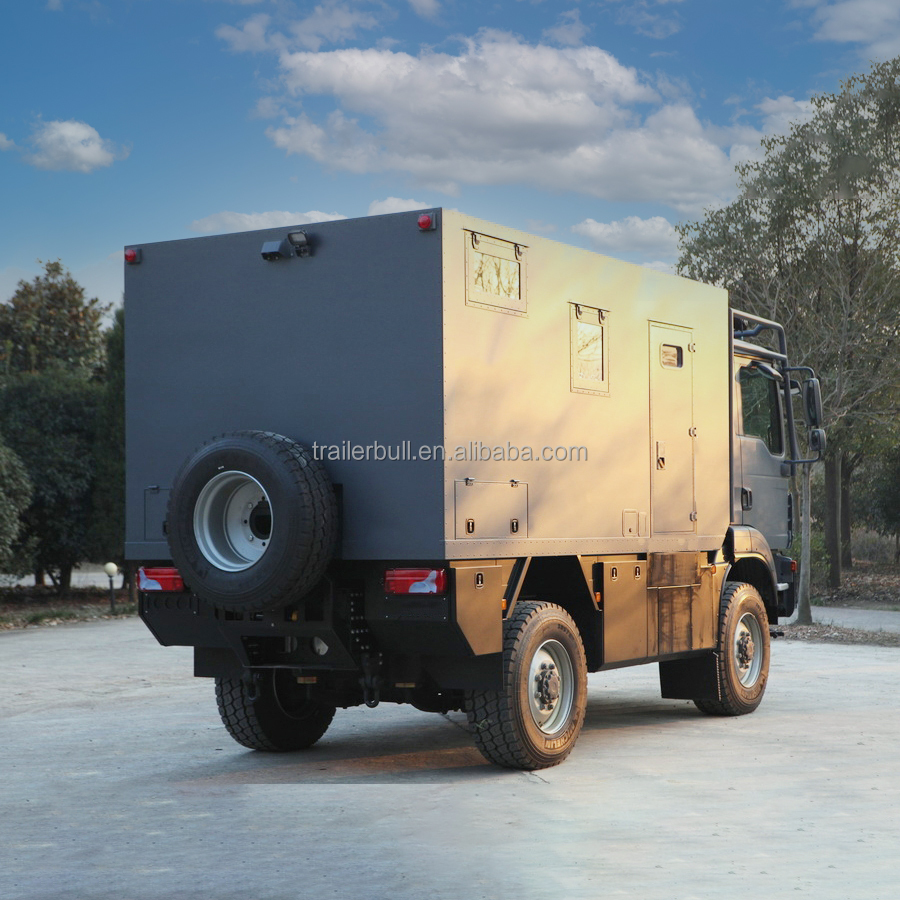 1.5-2.5mm Glassfibre Reinforced Polyester Camping Box for Toyota Tacoma Jeep Gladiator