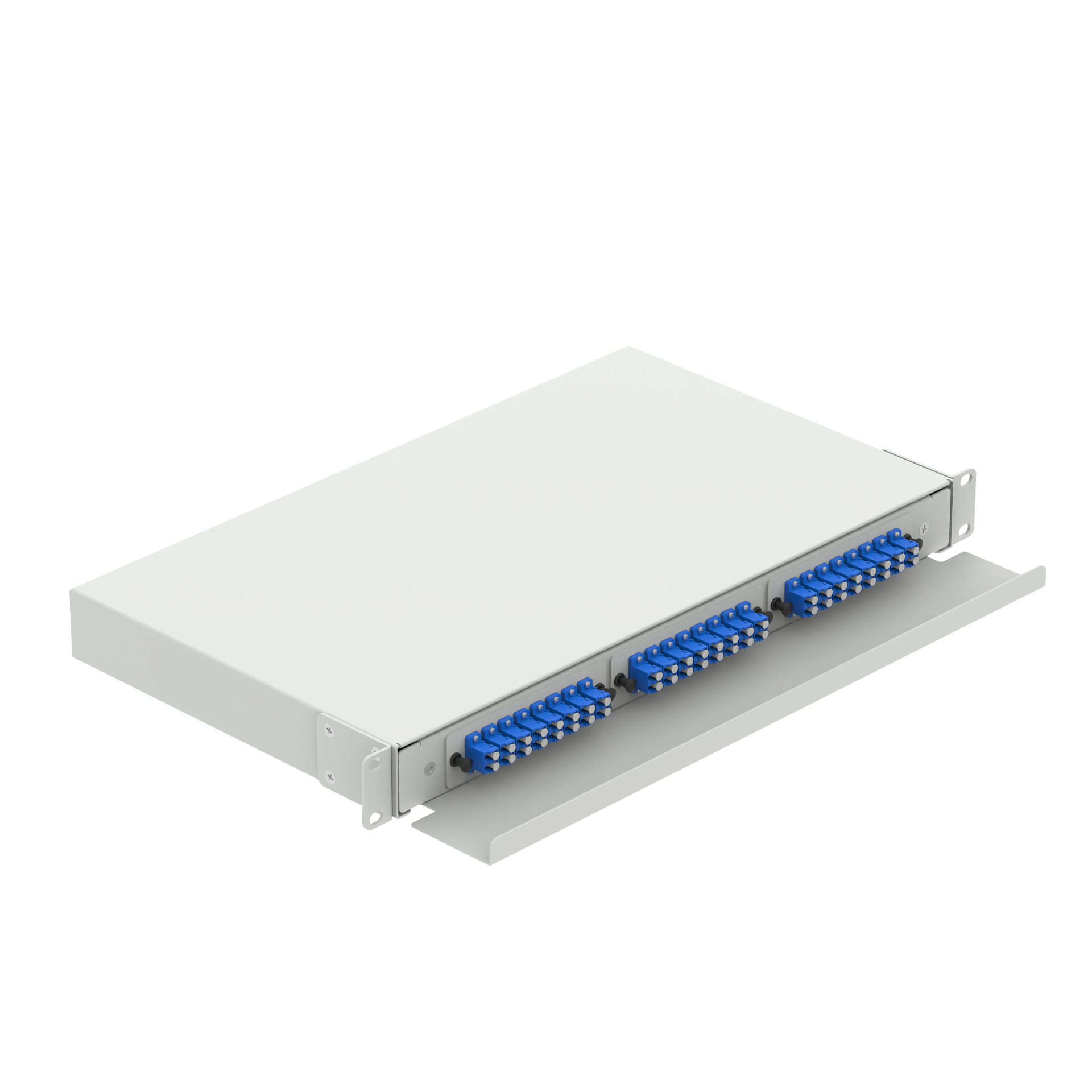 5 LC Type 1U 48 Port Optic Fiber Distribution Patchpanel for FTTX LC Connector Type