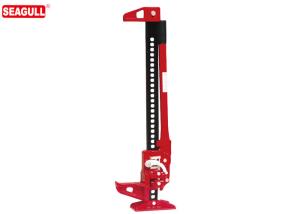 Quality Red Painting Mechanical Lifting Jacks , JJ048 4WD Car 48 Inch Farm Jack wholesale