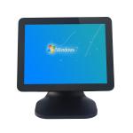 15 Inch Flat Pos System Touch Screen Monitor , Business Touch Screen Cash