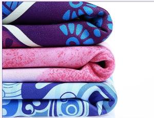 Quality Durable eco biodegradable Suede Microfiber/Natural Rubber Yoga Mat, Pilate Mat, Gym Mat wholesale