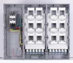Smart Outside Electric Meter Box Covers , Surface Mounted Meter Box High Voltage
