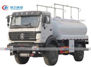Quality North Benz Beiben 4x4 AWD Off Road 8M3 Fuel Tanker Truck wholesale