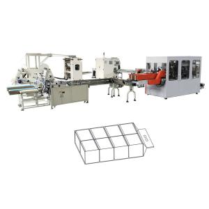 Quality Semi Auto Soft Drawn Facial Tissue Paper Making Machine Production Line 220V/380V wholesale