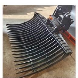 Quality Rotary rake can be rotated 360 degrees, multi-angle operation wholesale