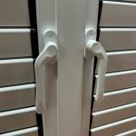 Frame Surface Treatment Powder Coating Aluminum Louver Window With Invisible