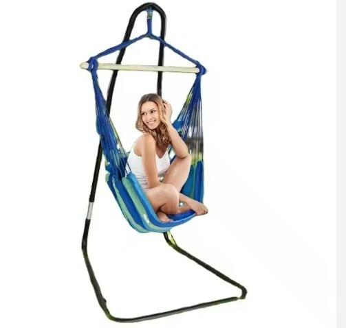 Sturdy Metal Hanging Hammock Chair Stand for Outdoor Activity 260KGS Weight