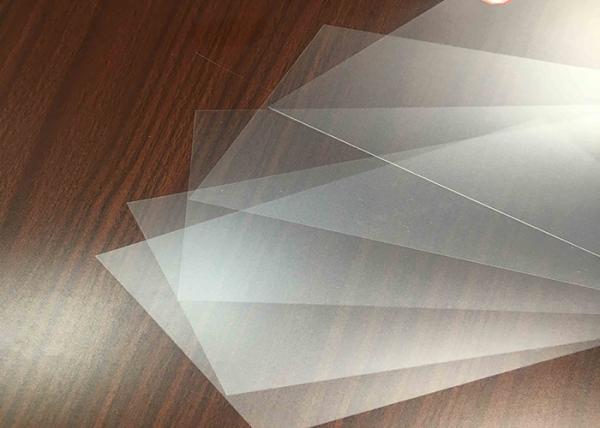 Translucent Polyester PET Film Sheet , Rigid Polyester Film Sheets For