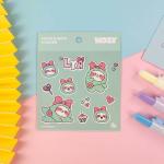 Manual Account Metal Decal Stickers Oil Glue Flashing Light Sticker