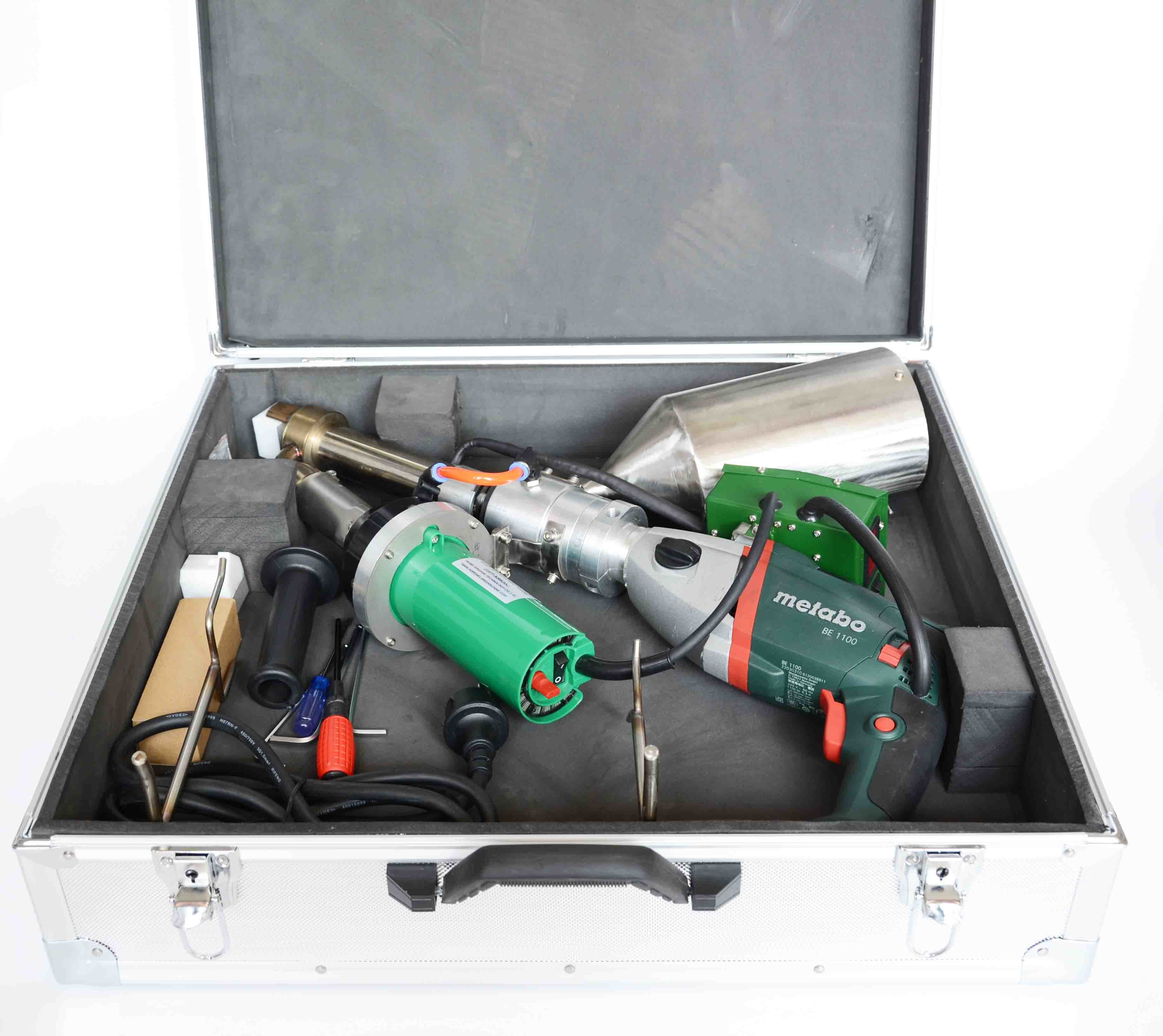 Plastic Pellet Hot Air 1600w Extrusion Welding Machine