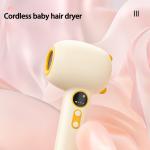 Outdoors USB Cordless Hair Dryer Travel Battery Mini Hair Dryer Portable Charge
