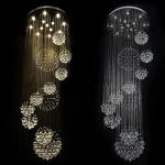 Modern Lustre Crystal Ball Design Chandelier Large Crystal Ball Chandelier(WH-NC