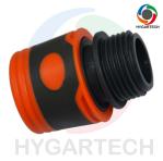 Plastic Garden Male Thread Quick Connect Hose Coupling For Gardening And
