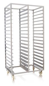 Quality Sliver 900x620x1780mm Double Row Stainless Steel Trolly wholesale