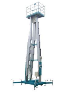 Quality 300Kg Loading Triple Mast Construction Work Platform With 10m Lifting Height wholesale