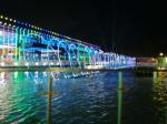 Dancing Floating Water Fountain For Pool RGB Underwater Light