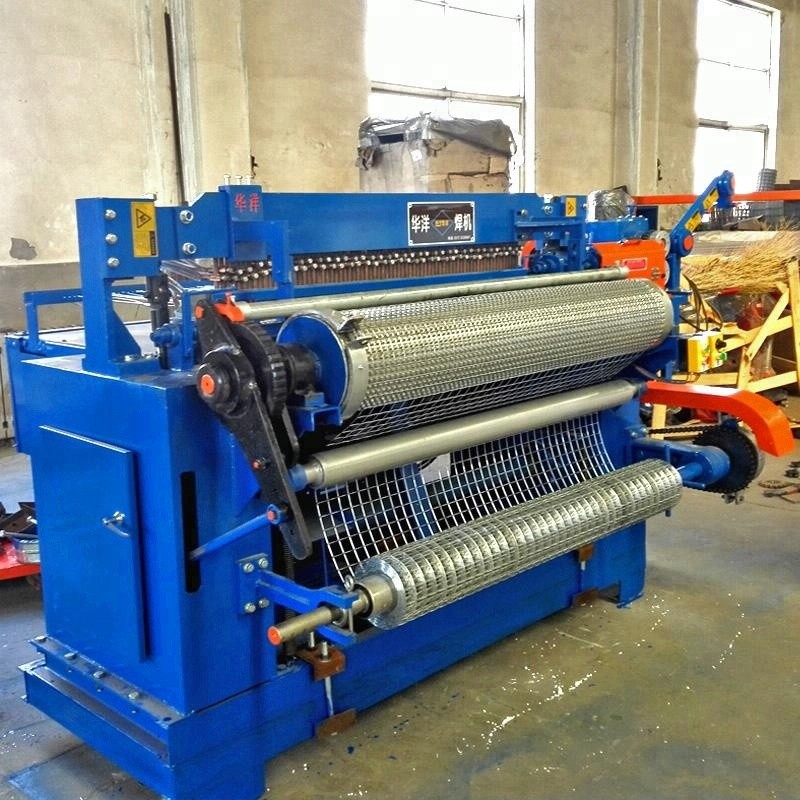 Huayang 2T Wire Mesh Welder , 5kw Wire Mesh Welding Machine Straightening