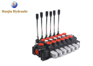 Quality Manual High Pressure Hydraulic Valve Dcv120 350 Bar 6 Spools For Road Sweepers wholesale