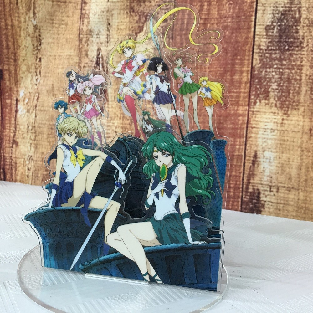 Multipurpose Cartoon Character Ornaments With Pictures , Custom Acrylic Standees