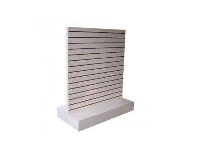 Multifunctional Slatwall Gondola Display , Modern Style Slatwall Display Panels