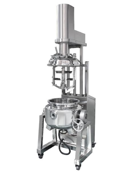 Factory Price Vacuum Emulsifying Homogenizer Hydraulic Lifting Vacuum Emulsifyin