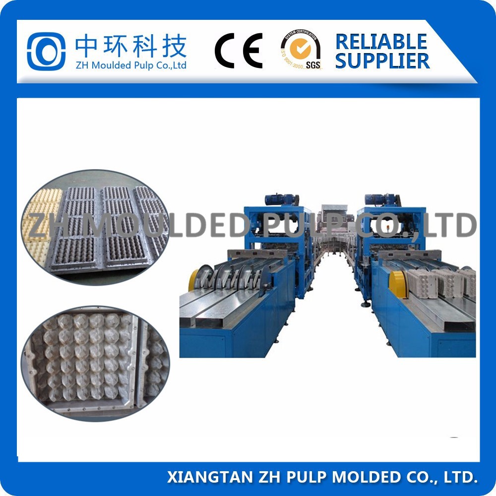 Automatic Wood Pulp Thermoforming Machine 7200pcs/hr Paper Making