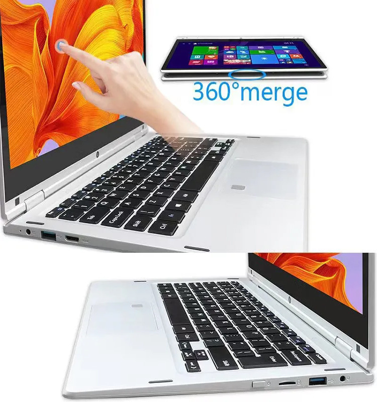 Mini 13.3 Inch Laptops Computer PC Intel UHD Graphics