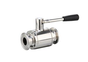 Diret Way Floating Sanitary Ball Valves Stainless Steel Manual Type