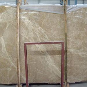 Quality Professional Spain Light Emperador Marble Slab , Large Marble Wall Tiles wholesale