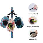 Dog Poop Bag Dispenser Water-Repellent Neoprene Portable Pet Waste Bag Carrier