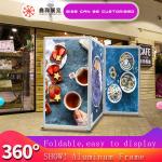 Aluminum Absorb Sound Strong Portable Foldable Display Stand,Various of Choice