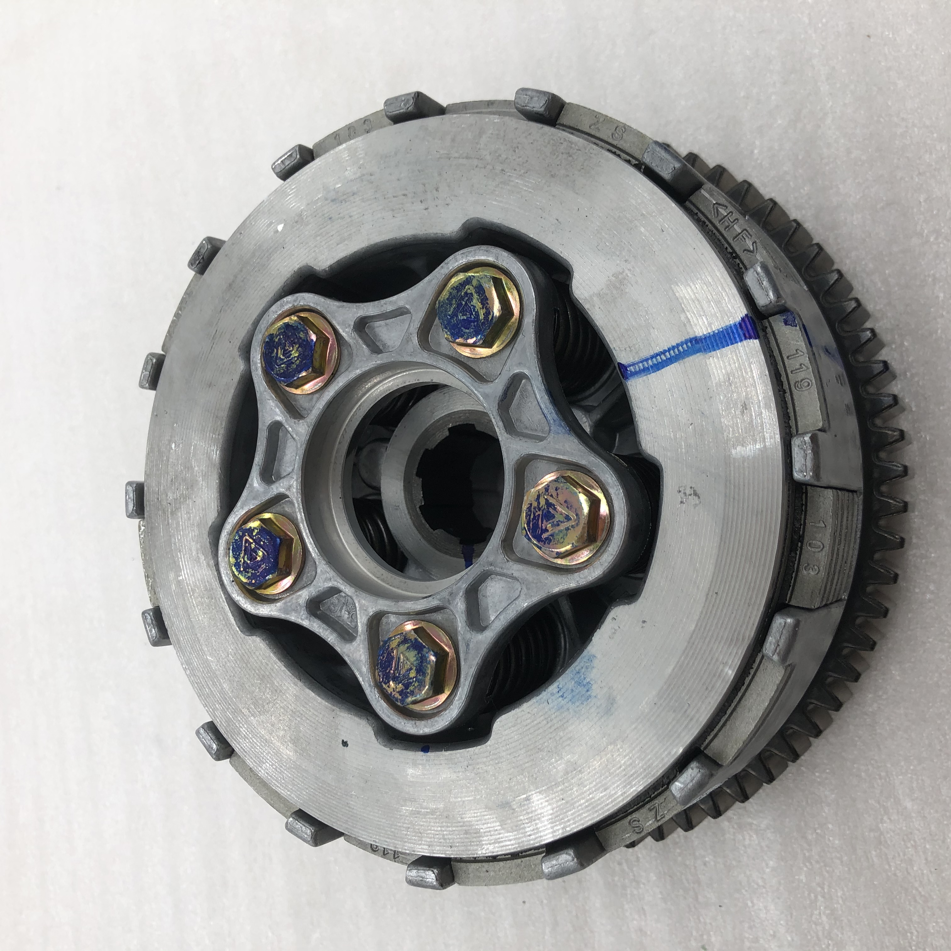 Guaranteed Clutch Assembly for Lifan 200cc Water-Cooled Engine from Dayang Tricycle