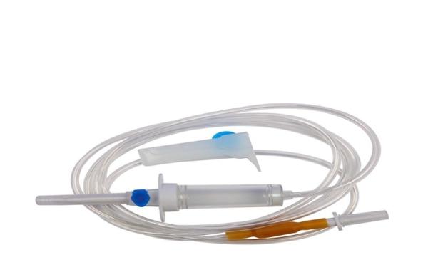 Cheap Luer Lock 150ml Lightproof Medical burette type Iv Infusion Set Disposable for sale