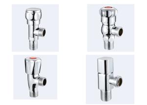 Quality Brass Washing Machine Angle Valve Chrome Plated Water Angle Valve Faucet Easy Operate wholesale