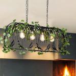 Vintage Bird Iron chandelier American Industrial Cafe Personality E27 Decor