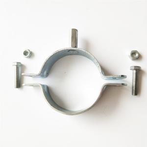 Quality Pipe Repair 100mm Galvanized Steel Clamps Oem Accept wholesale