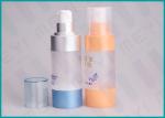 50ml 80ml 100ml AS Airless Pump Bottle , No Leakage Pump Spray Bottle