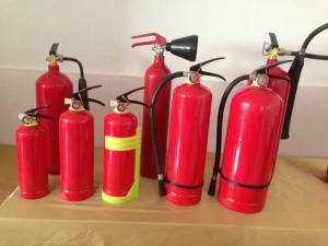 Quality 6KG Red Color Portable Fire Extinguishers Carbon Steel DCP Cylinder Size Customized wholesale
