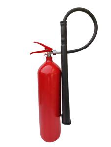Quality Alloy Steel 5kg CO2 Fire Extinguisher Red Cylinder 136x655mm wholesale