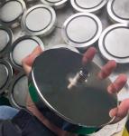 Rare Earth Neodymium Magnet with External Thread Pot Magnet Permanent Coating