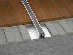 Aluminum Extrusion Profile Floor Movement Joint Interior Decoration