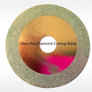 Quality 150mm Electroplated Diamond Tools Ultra Thin Electroplated Diamond Blade wholesale