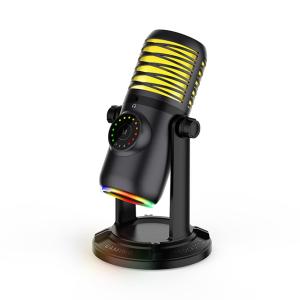 Quality RGB Gaming Mic 48Khz Podcast Studio Microphone For Streaming wholesale