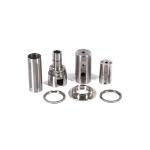 Micro Machining CNC Turning Parts Stainless Steel Flange Bushing Sleeve