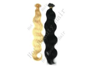 Quality 5A Smooth Pre Bonded Hair Extension , 100g Remy Hair For Ladies wholesale