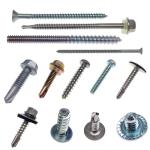 Metric GB Standard Stainless Steel Hex Flange Washer Head Concrete Screw for